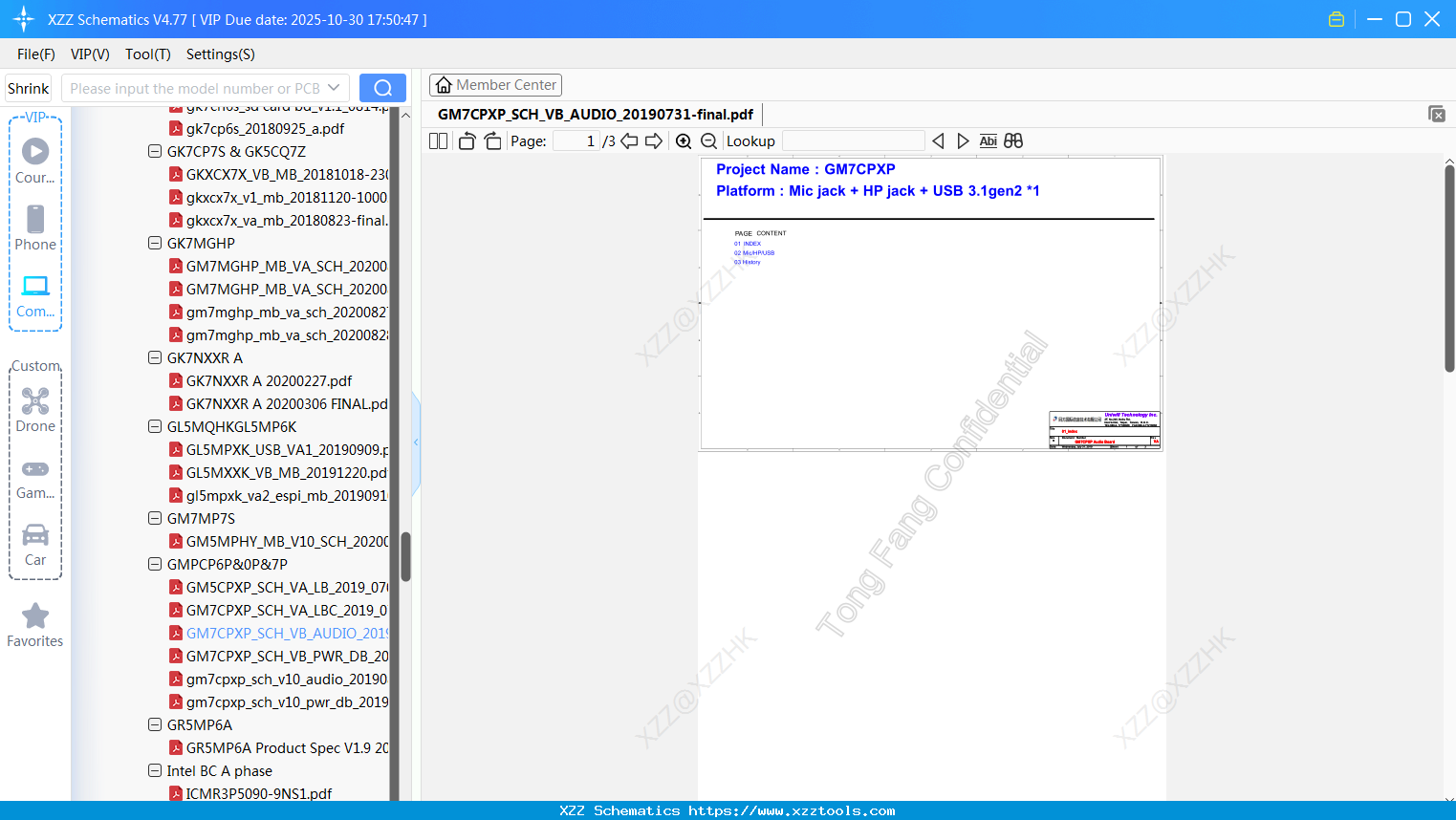 Laptop Mechrevo GM7CPXP_SCH_VB_AUDIO_20190731-final
